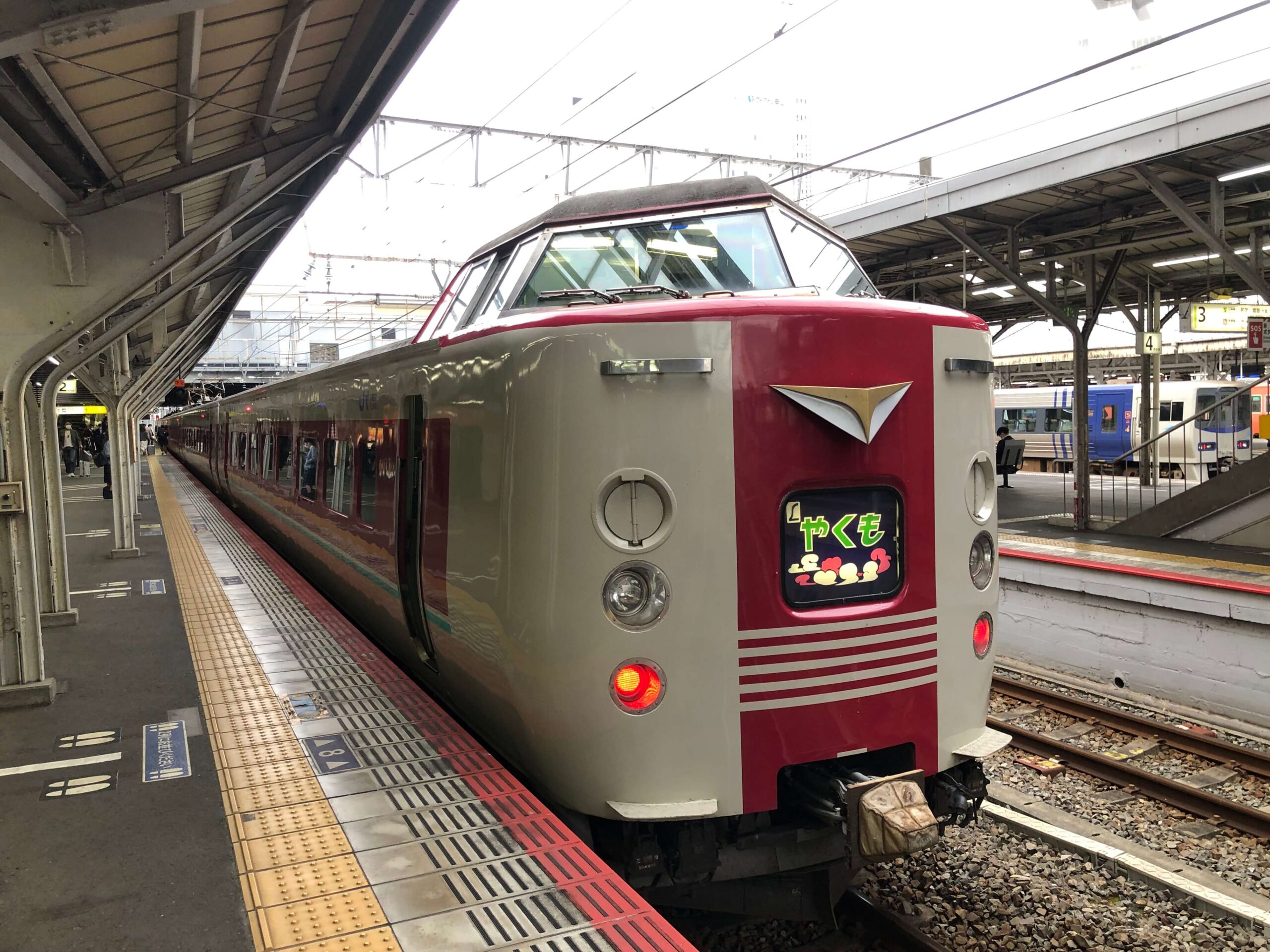 出雲市駅から大社駅の鉄道サボ-